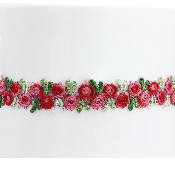 Flower Choker fancy lace chokers adjustable (#6) - Picture 7 of 11